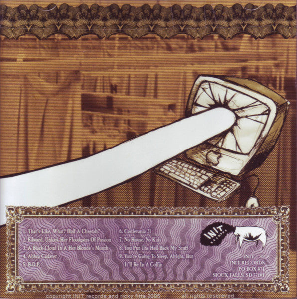 Ricky Fitts : Wizard Lisp (CD, Album)