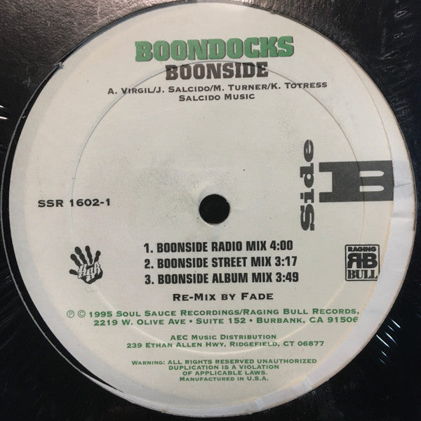 Boondocks (2) : Boonside (12")