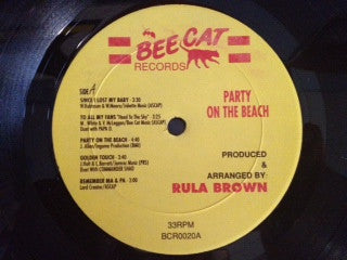 Rula Brown : Party On The Beach (LP, Album)