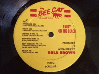 Rula Brown : Party On The Beach (LP, Album)