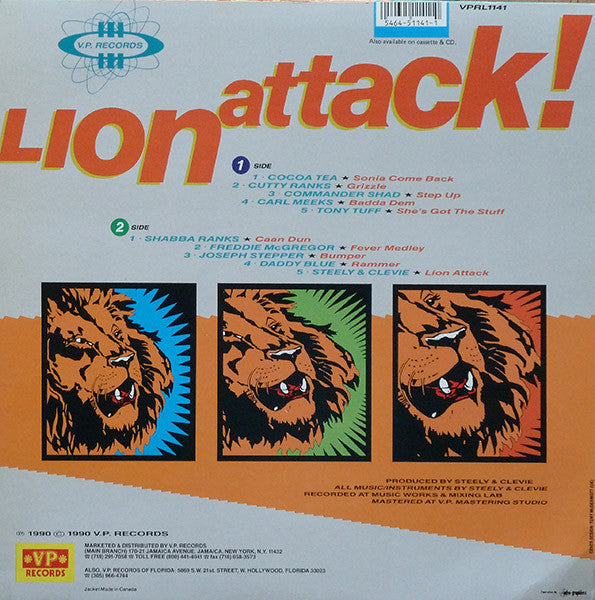 Various : Lion Attack (LP, Comp)