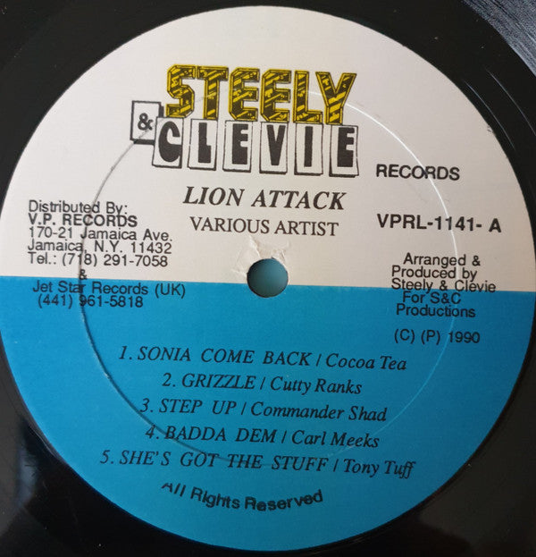 Various : Lion Attack (LP, Comp)