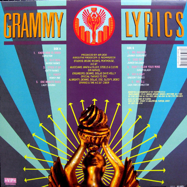 Various : Grammy Lyrics Vol. 2 (LP, Comp)