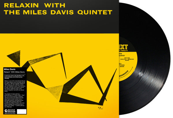 The Miles Davis Quintet : Relaxin' With The Miles Davis Quintet (LP, Album)