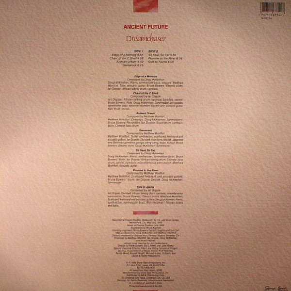 Ancient Future : Dreamchaser (LP, Album)