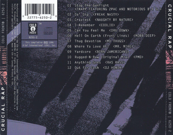 Various : Crucial Rap (CD, Comp)