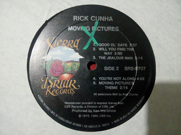Rick Cunha : Moving Pictures (LP, Album)