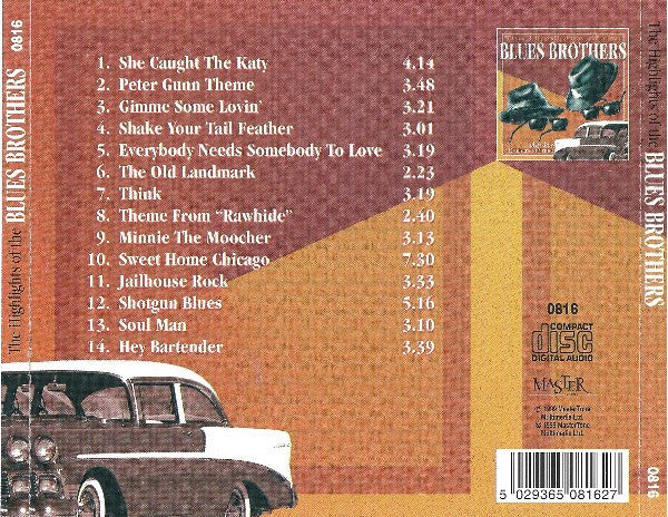 Brothers In Crime (2) : The Highlights Of The Blues Brothers (CD)