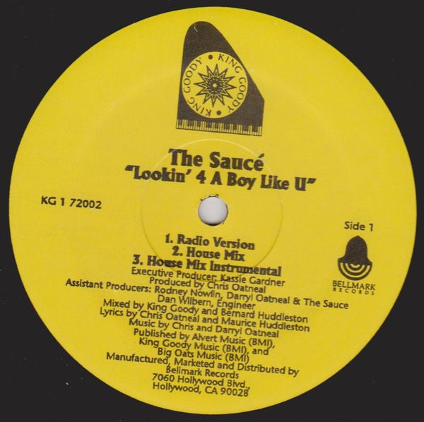 The Saucé : Lookin' 4 A Boy Like U (12")