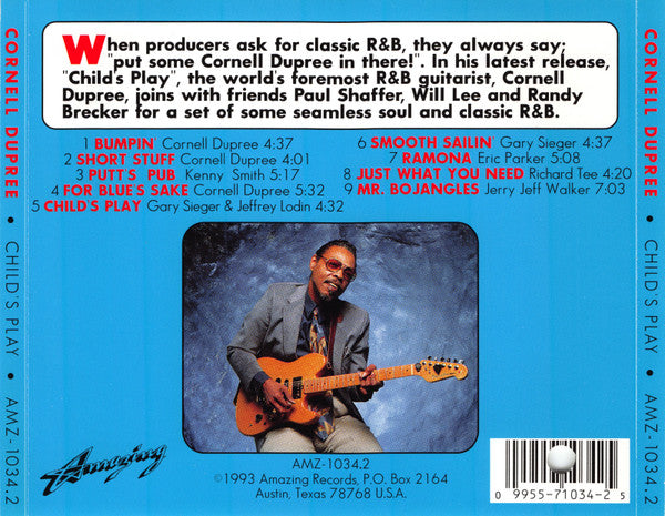 Cornell Dupree : Child's Play (CD, Album)