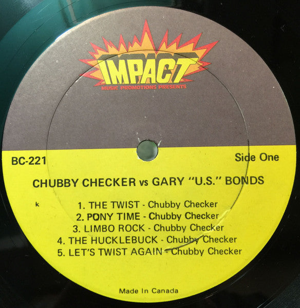 Chubby Checker, Gary U.S. Bonds : Chubby Checker Vs Gary U.S. Bonds (LP, Comp)