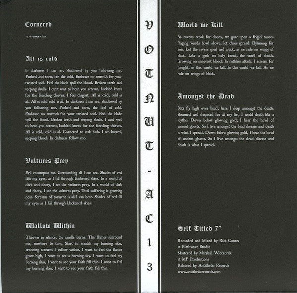 Votnut : Votnut (7", Ltd, Num)