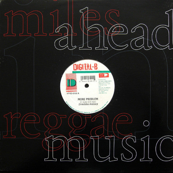 Shabba Ranks : More Problem (12")