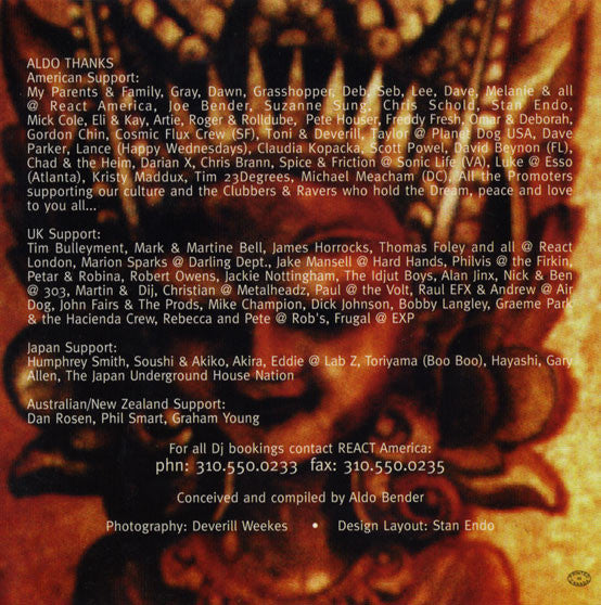 Aldo Bender : Enlightenment - Mixed Not Stirred Volume One (CD, Comp, Mixed)