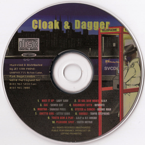 Various : Cloak & Dagger (CD, Comp)
