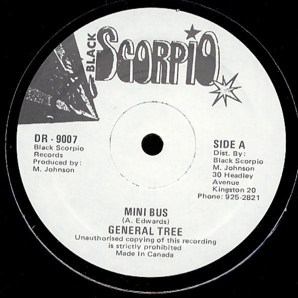 General Tree* / Sassa Frass* : Mini Bus / Lovable Bubbs (12")