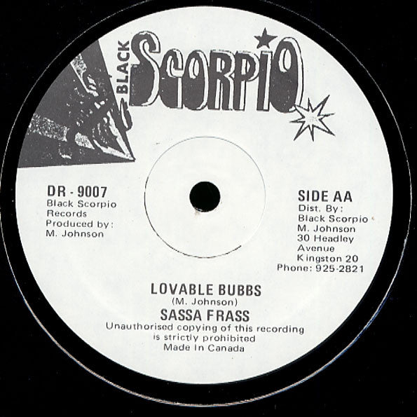 General Tree* / Sassa Frass* : Mini Bus / Lovable Bubbs (12")