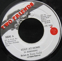 Brian & Tony Gold : Stay At Home (7")