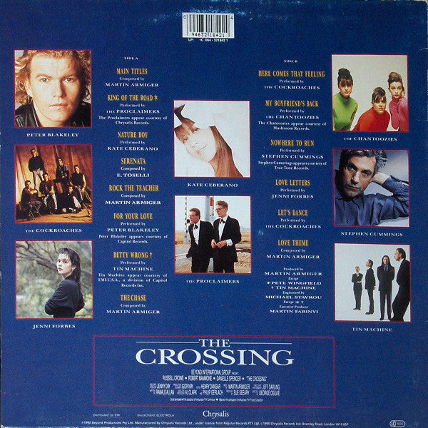 Various : The Crossing (Original Motion Picture Soundtrack) (LP, Comp)