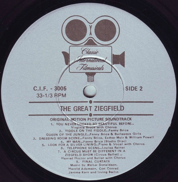 Various : The Great Ziegfeld (LP, Album)