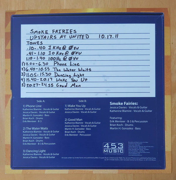 Smoke Fairies : Upstairs At United, Vol. 6 (12", EP, RSD)