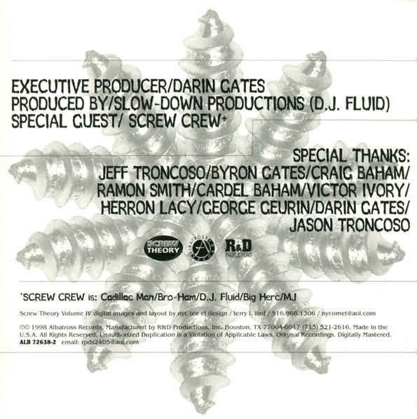 Various : Screw Theory Volume IV - The Next Millennium (CD, Comp)