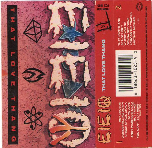 E-I-E-I-O : That Love Thang (Cass, Album)