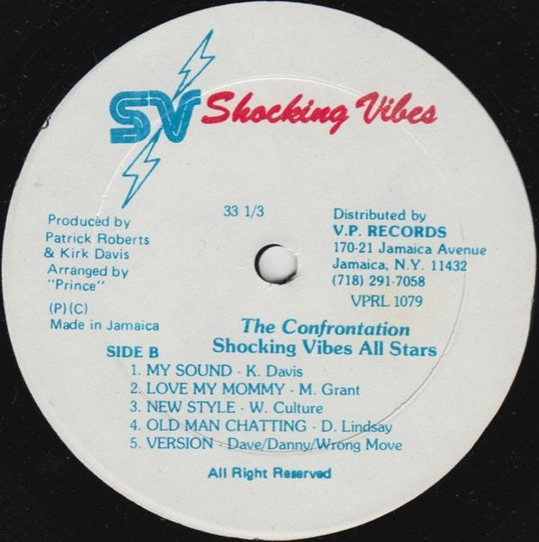 Various : The Confrontation Vol. 1 (LP, Comp)