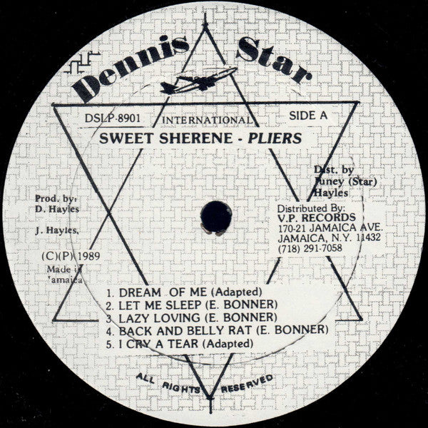 Plyers* : Sweet Sherene (LP, Album)