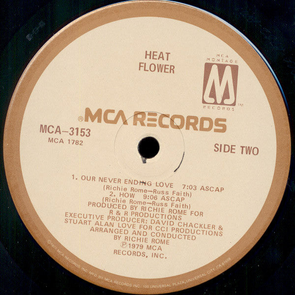 Flower (2) : Heat (LP, Album)