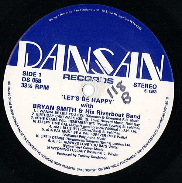 Bryan Smith (10) : Let's Be Happy (LP)