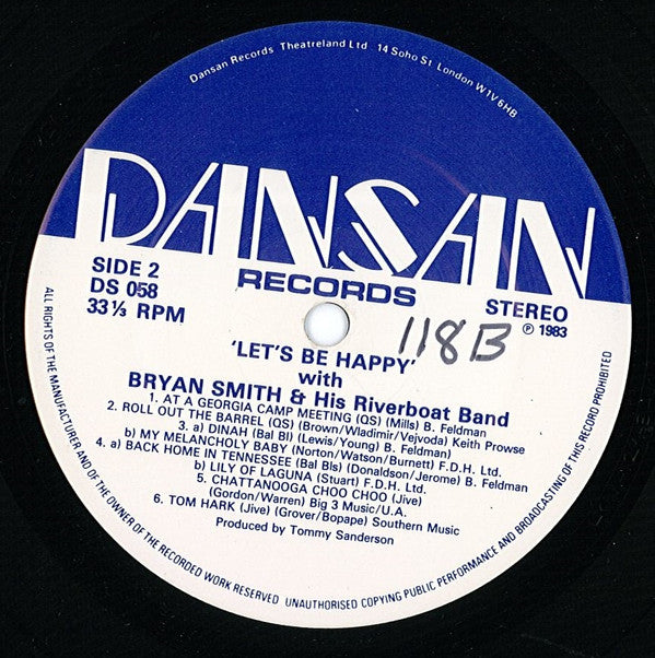 Bryan Smith (10) : Let's Be Happy (LP)