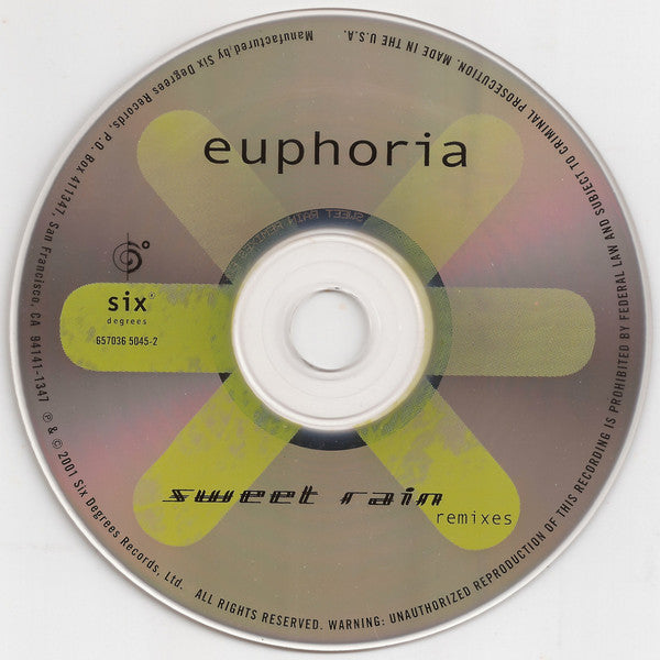 Euphoria (5) : Sweet Rain (CD, Single)
