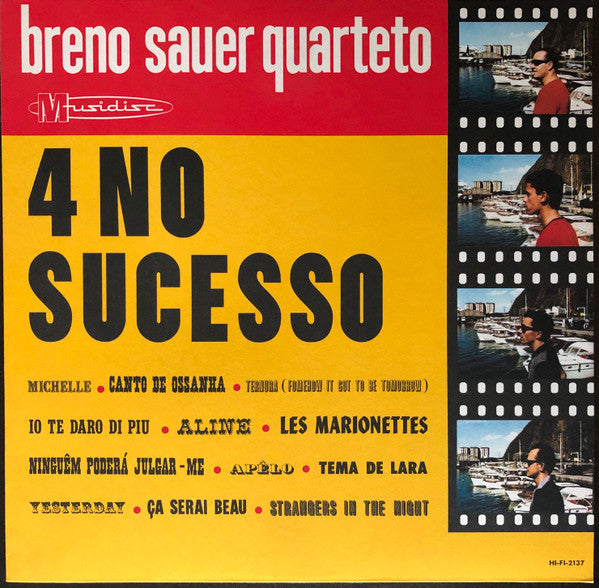 Breno Sauer Quarteto : 4 No Sucesso (LP, Album, RE, RM)