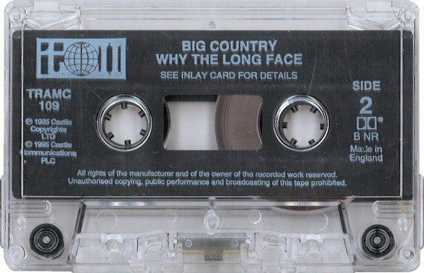 Big Country : Why The Long Face (Cass, Album)