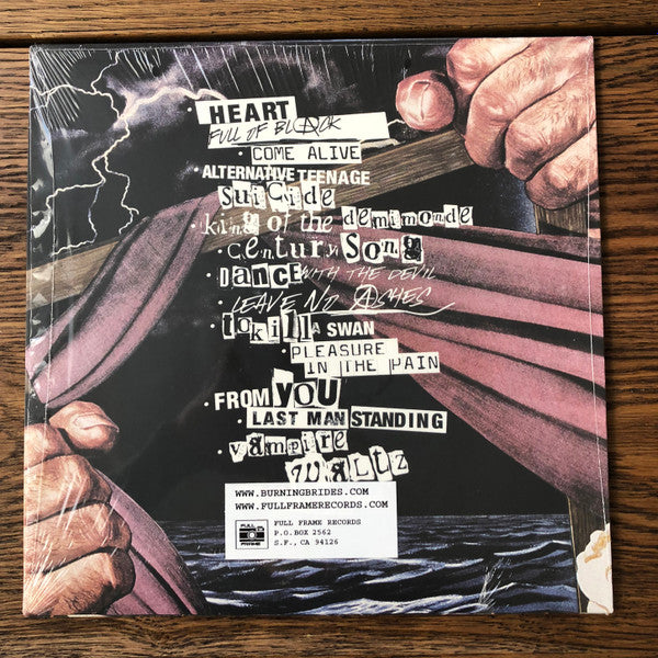 Burning Brides : Leave No Ashes (LP, Red + 7")