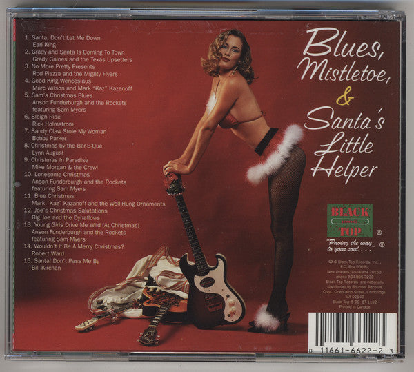 Various : Blues, Mistletoe, & Santa's Little Helper (CD, Comp)