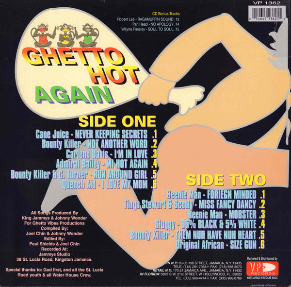 Various : Ghetto Hot Again (LP, Comp)