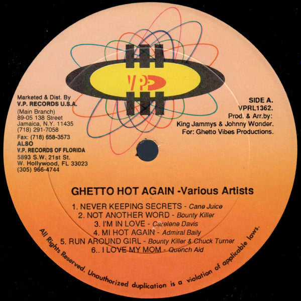 Various : Ghetto Hot Again (LP, Comp)