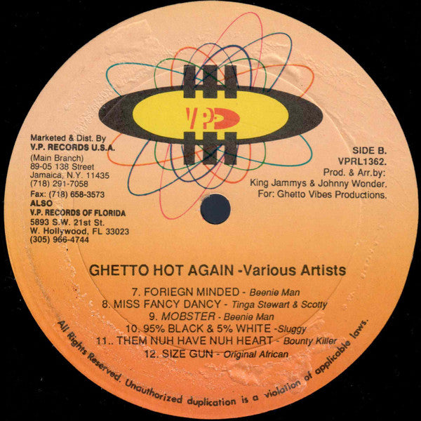 Various : Ghetto Hot Again (LP, Comp)