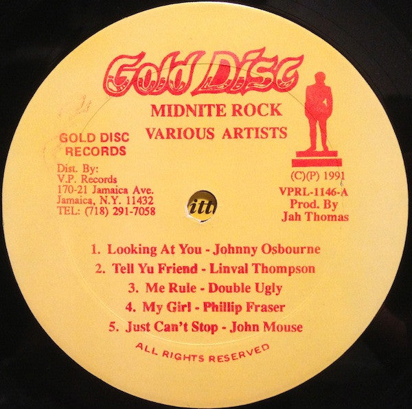 Various : Midnite Rock (LP, Comp)