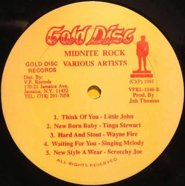 Various : Midnite Rock (LP, Comp)