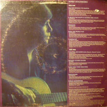Bobby Goldsboro : Through The Eyes Of A Man (LP, Album, Ter)