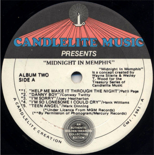 Various : Midnight In Memphis (2xLP, Comp)