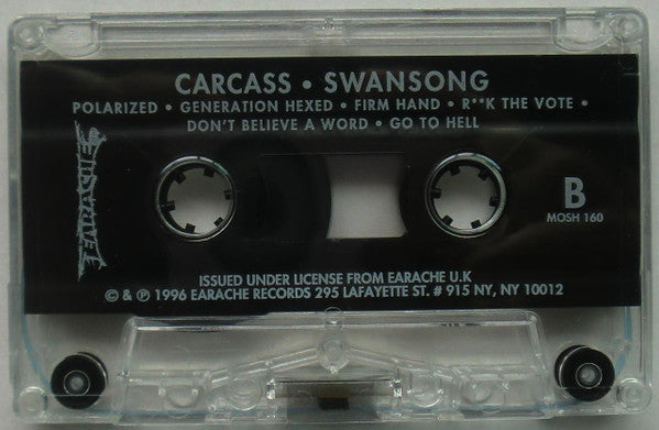 Carcass : Swansong (Cass, Album)