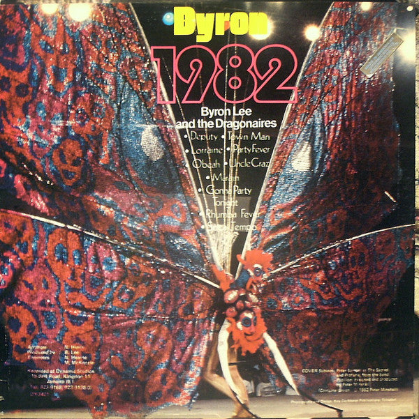 Byron Lee And The Dragonaires : Byron 1982 (LP, Album)