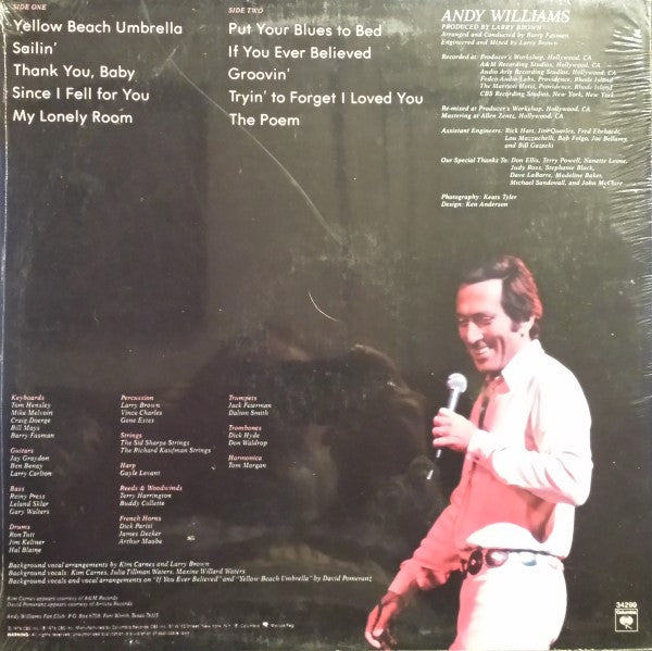 Andy Williams : Andy (LP, Album)