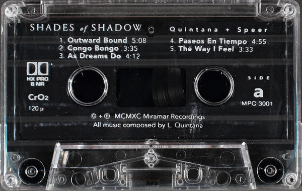 Quintana* + Speer* : Shades Of Shadow (Cass, Album, CrO)