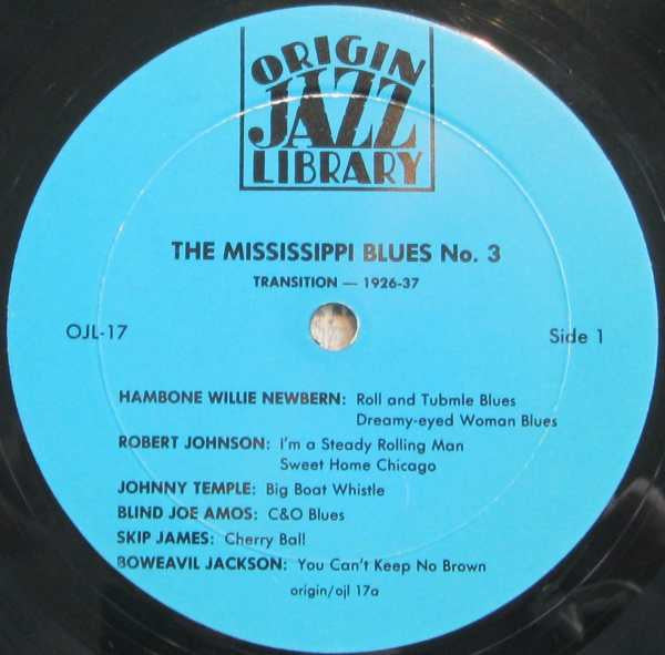 Various : The Mississippi Blues, No.3: Transition, 1926-1937 (LP, Comp, RE, RP)
