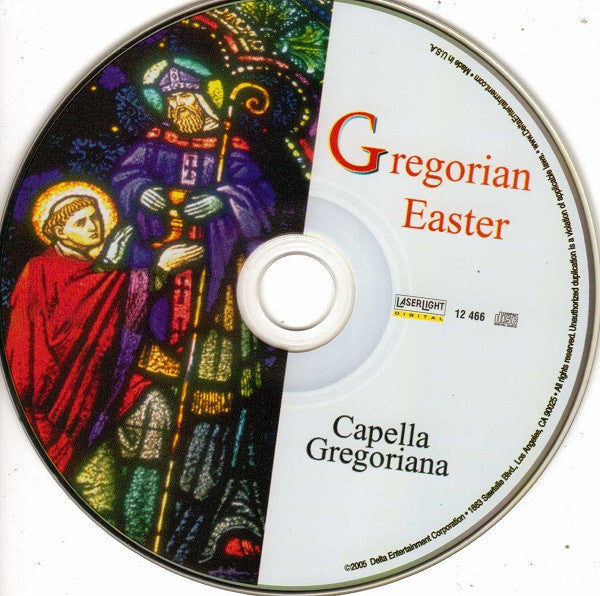 Capella Gregoriana : Gregorian Easter (CD, Album, RE)